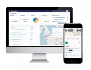 Plateforme TRAKmy interface web et mobile