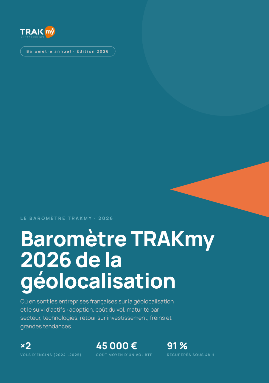 Baromètre TRAKmy 2026 de la géolocalisation B2B