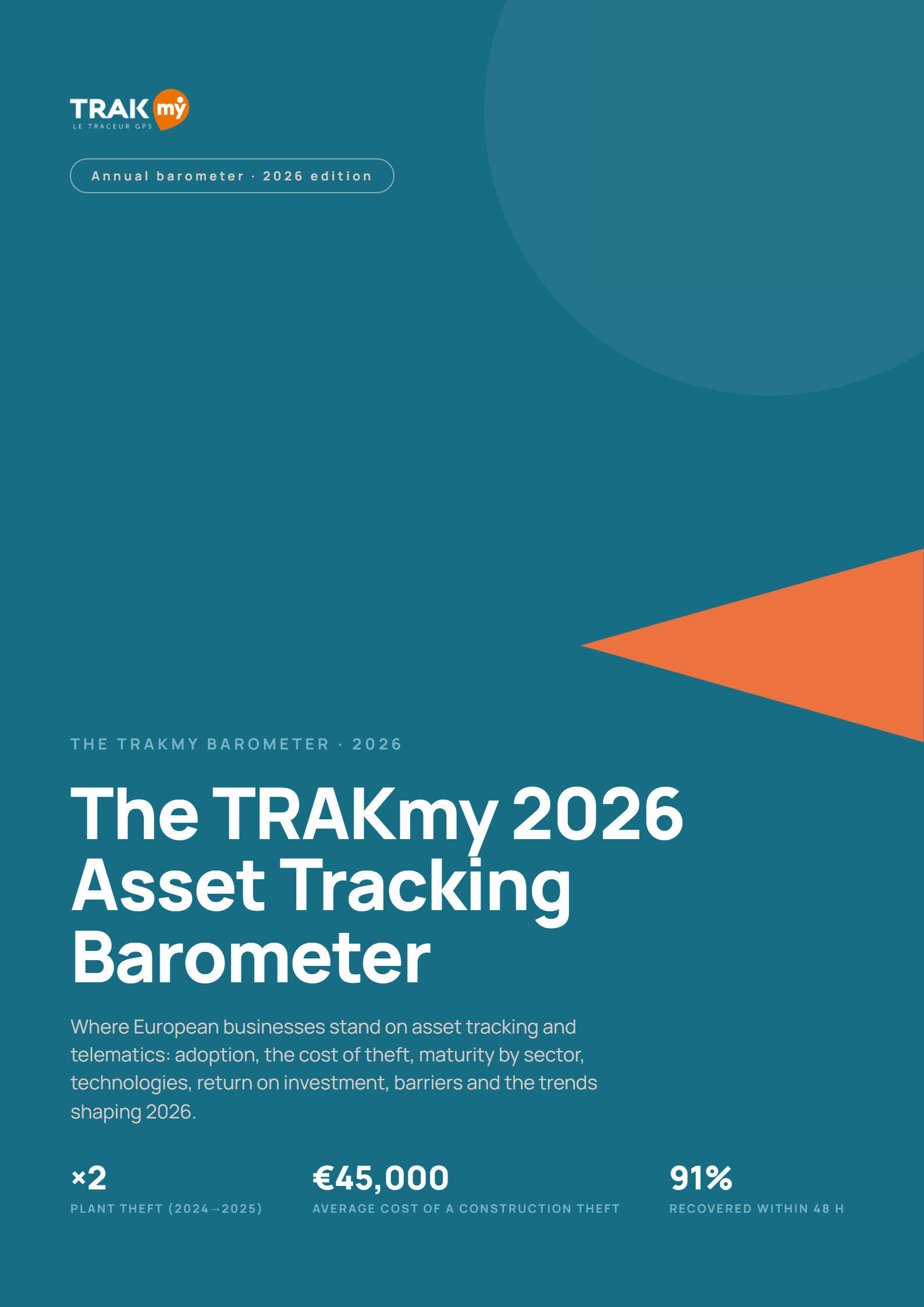 TRAKmy 2026 barometer of B2B asset tracking